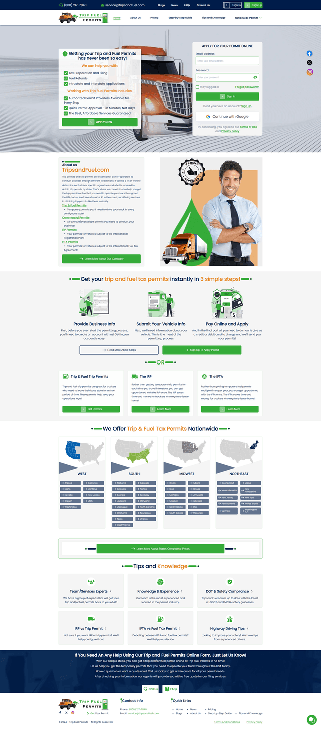 TripsandFuel project image